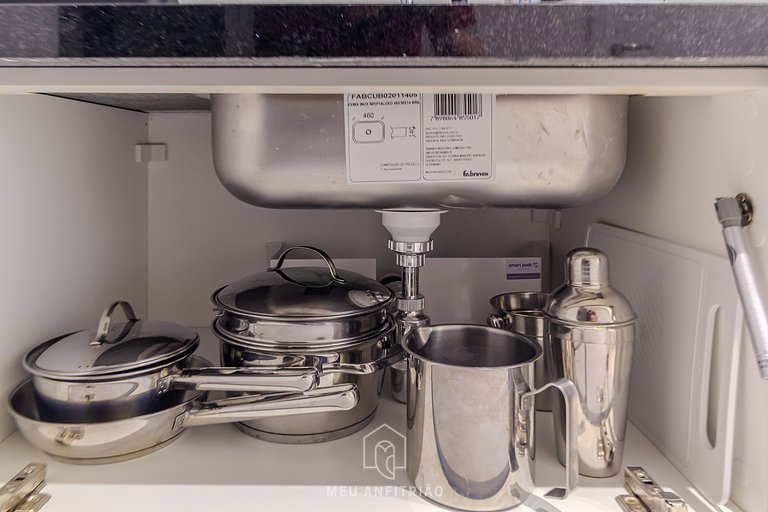 Complete studio for 2 w/ leisure in Paraíso subway