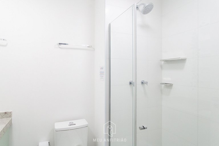 Balcony, complete leisure 300m from Allianz Parque