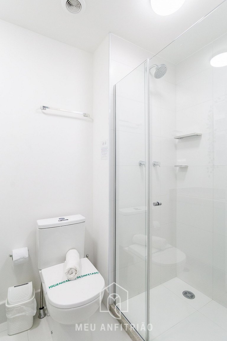 Balcony, complete leisure 300m from Allianz Parque