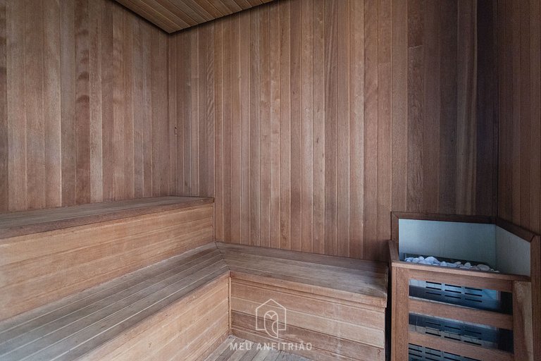 Balcony, complete leisure 300m from Allianz Parque