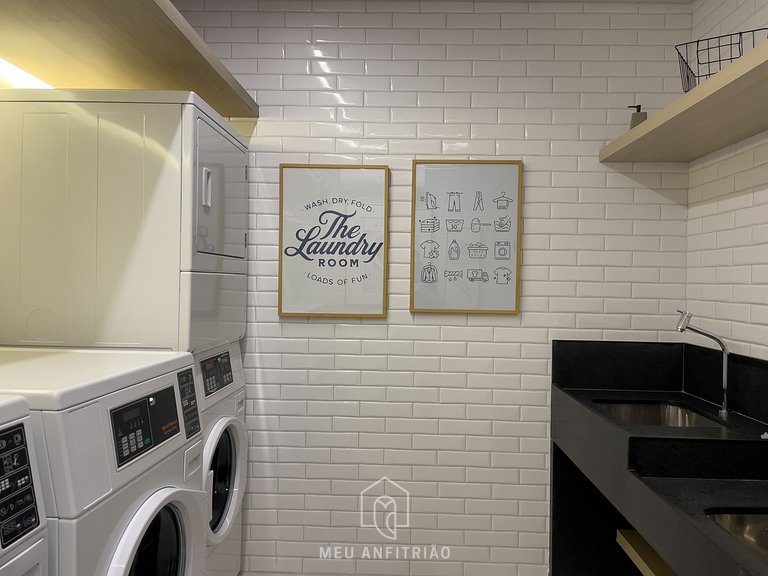 3 guests | AC Heating | Gym | 5min from Allianz