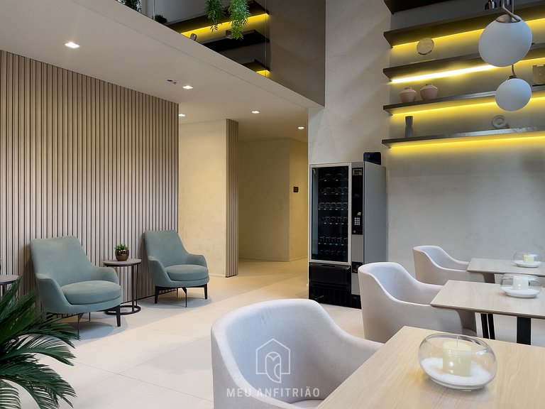 3 guests | AC Heating | Gym | 5min from Allianz