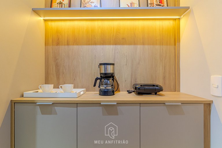 New studio, balcony, leisure, 100m from subway