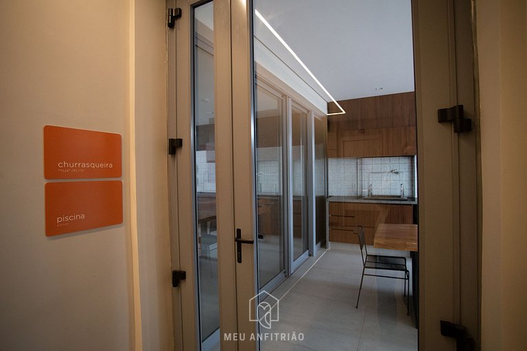 50m² | Entrepiso | Piscina | Balcón | 600m metro