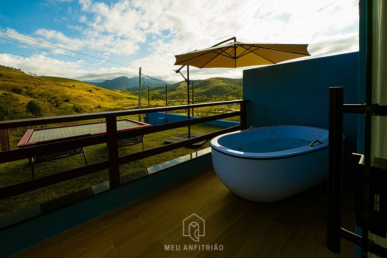 Chalet tranquilo con fogata rodeado de naturaleza