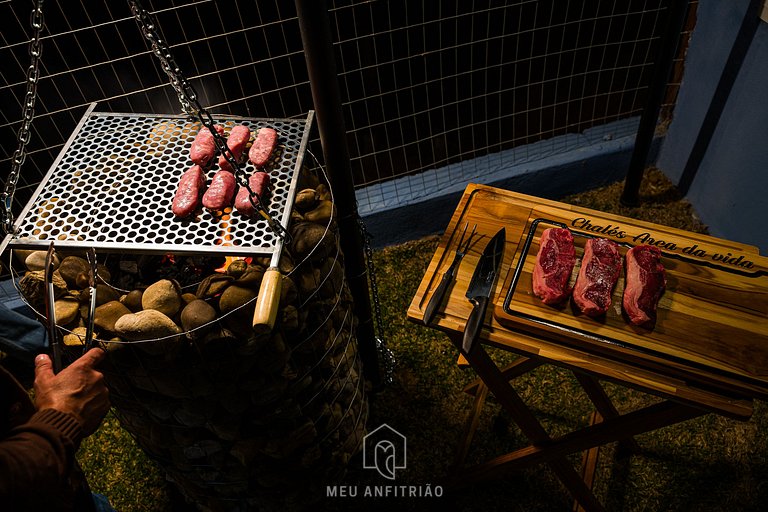 Chalet tranquilo con fogata rodeado de naturaleza