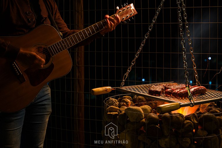 Chalet tranquilo con fogata rodeado de naturaleza