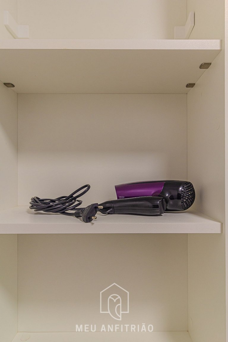 Studio p/2, cozinha completa perto do aeroporto