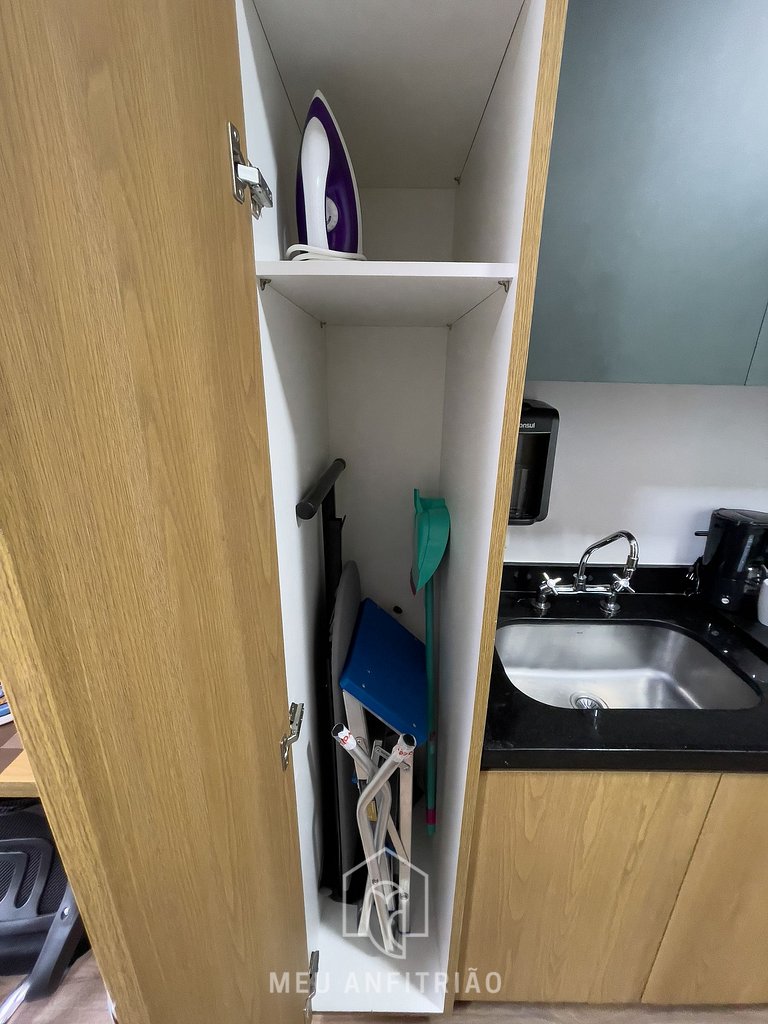 Studio with leisure near Ibirapuera Park