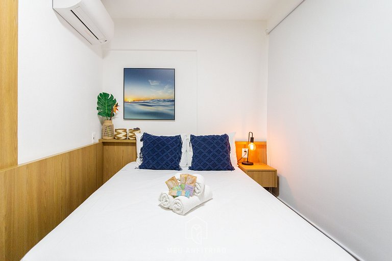 Studio with leisure near Ibirapuera Park