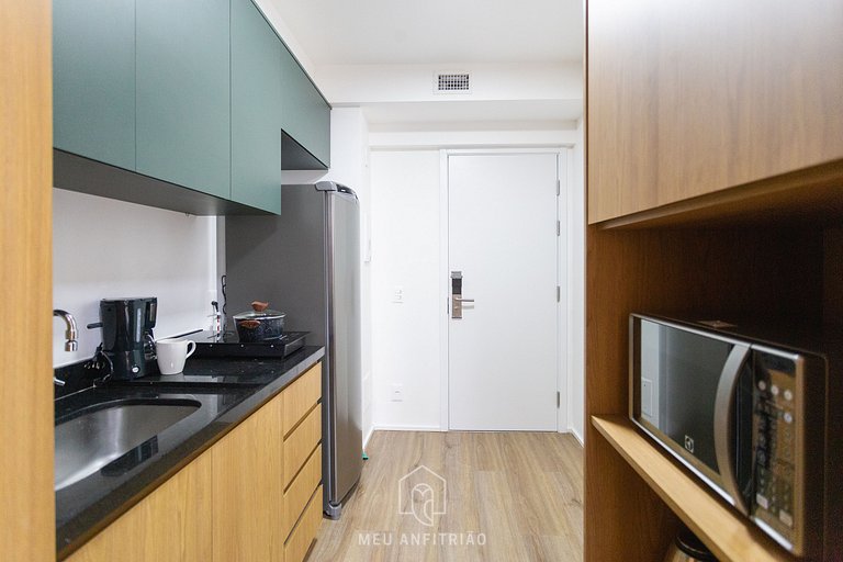 Studio with leisure near Ibirapuera Park