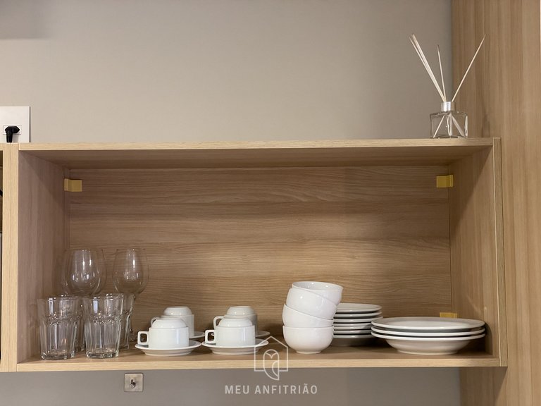 Varanda, piscina, academia, 400m do Allianz Parque