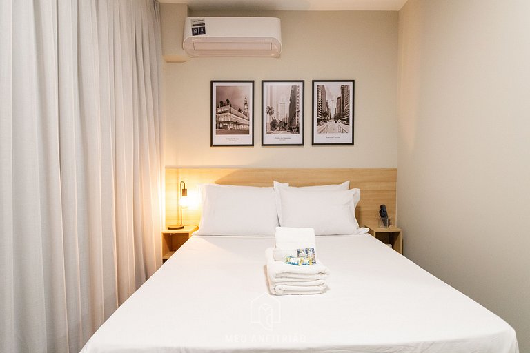 Balcony, pool, gym, 400m from Allianz Parque