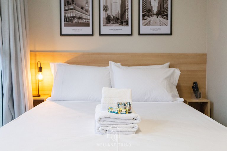 Varanda, piscina, academia, 400m do Allianz Parque