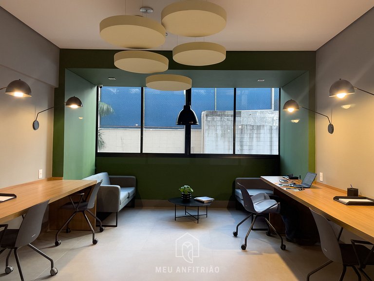 Balcony, pool, gym, 400m from Allianz Parque