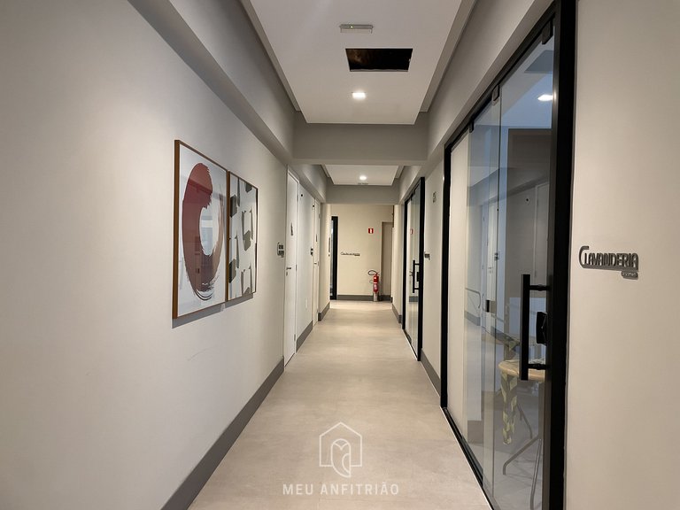 Balcony, pool, gym, 400m from Allianz Parque