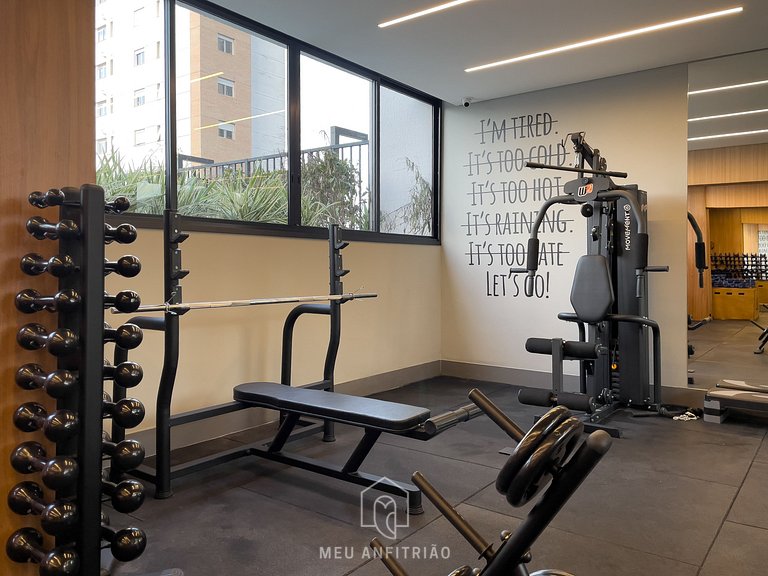 40m² apt for 3 people, 400m from Allianz Parque