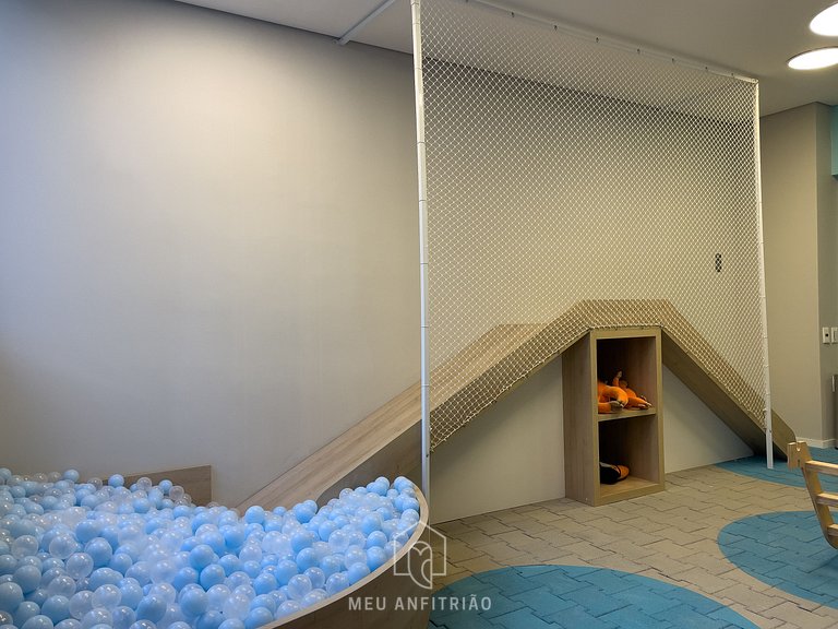 Balcony, pool, gym, 400m from Allianz Parque