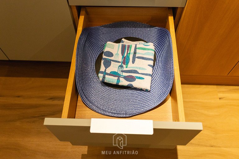 Studio p/ 3, academia a 750m do Allianz Parque