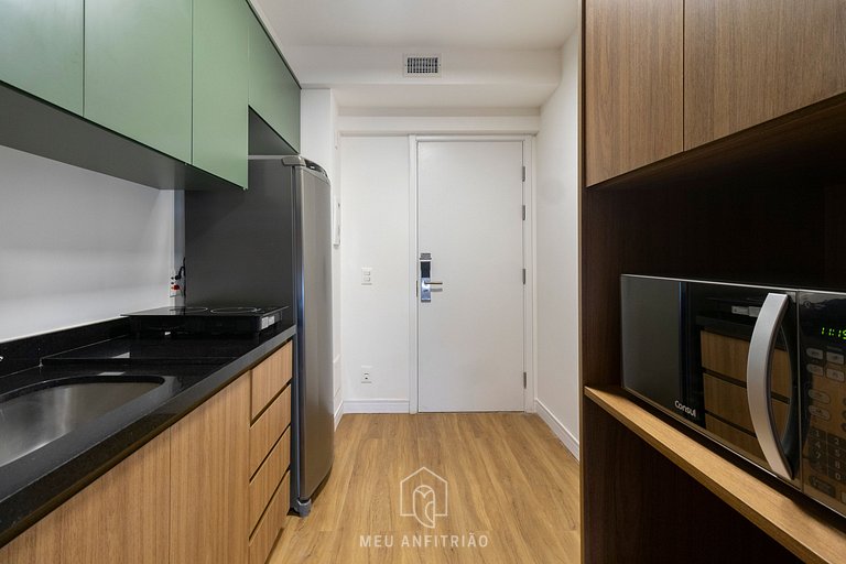 Complete studio 700m from Ibirapuera Park