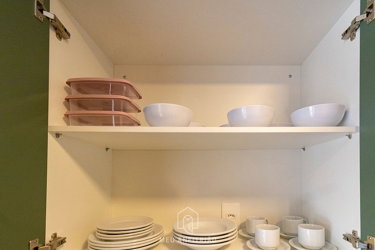 Complete studio 700m from Ibirapuera Park