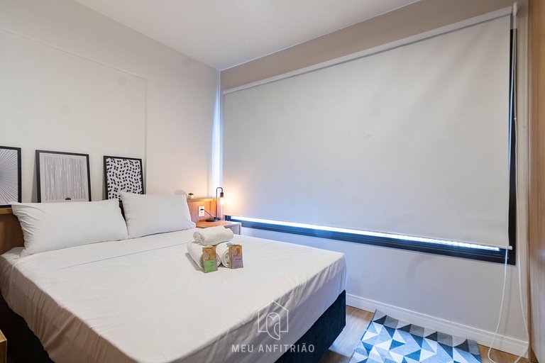 Complete studio 700m from Ibirapuera Park