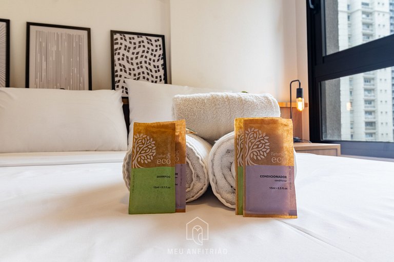 Complete studio 700m from Ibirapuera Park