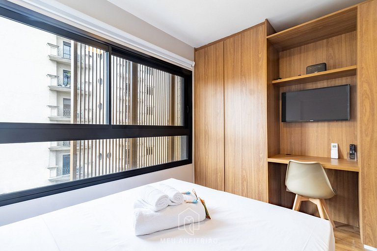 Complete studio 700m from Ibirapuera Park