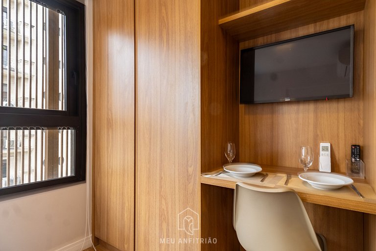 Studio completo a 700m do Parque Ibirapuera