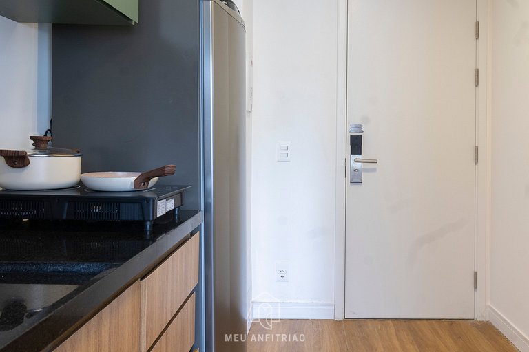 Complete studio 700m from Ibirapuera Park