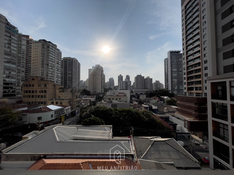 Studio confortável a 600m do Allianz Parque