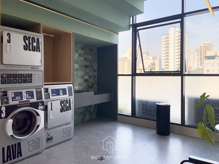 Studio for 4, complete leisure near Allianz/PUC-SP