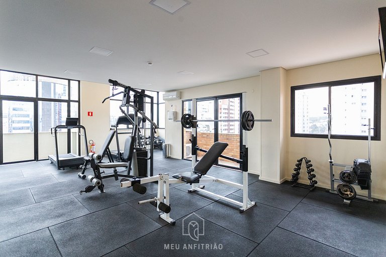 Spacious studio, pool, leisure and parking space