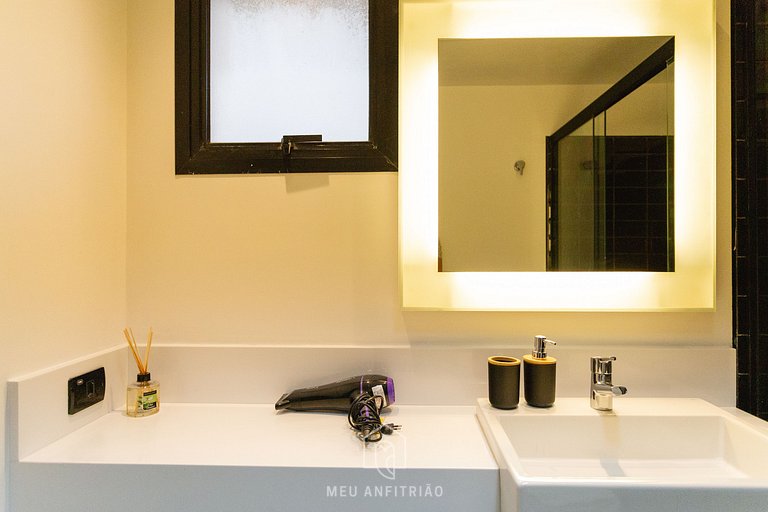 Studio amplo, piscina, lazer e vaga de garagem