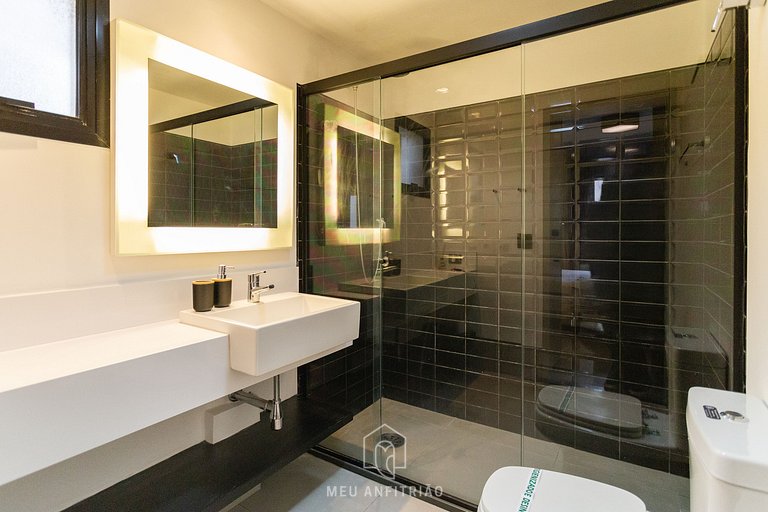 Studio amplo, piscina, lazer e vaga de garagem