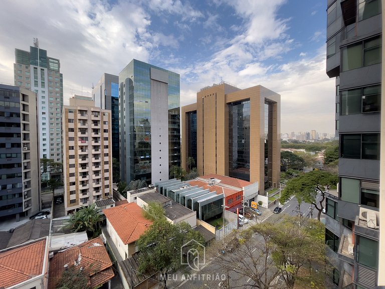 Studio amplo, piscina, lazer e vaga de garagem