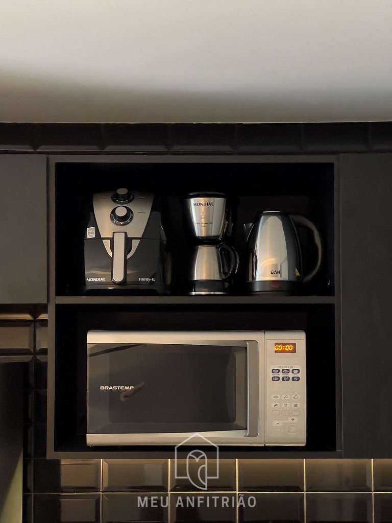 Studio amplo, piscina, lazer e vaga de garagem