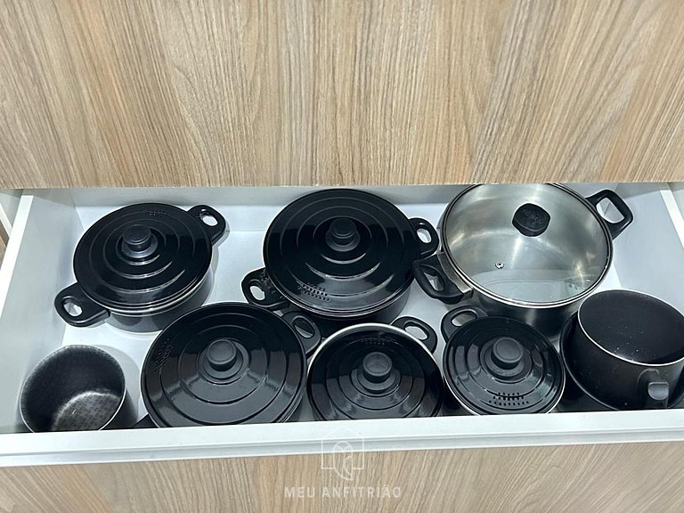 Apto para 6, garaje y barbacoa a 300m de la playa