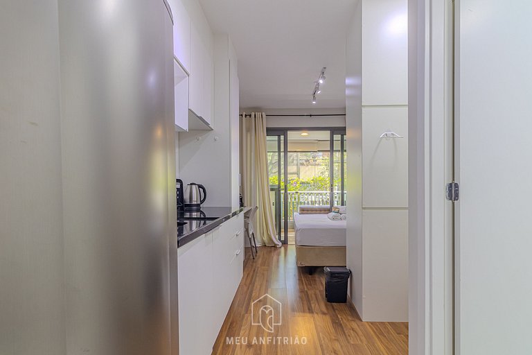 Studio em Vila Madalena — Piscina, academia e lazer