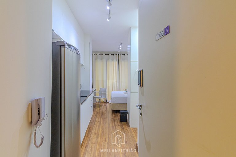 Studio em Vila Madalena — Piscina, academia e lazer