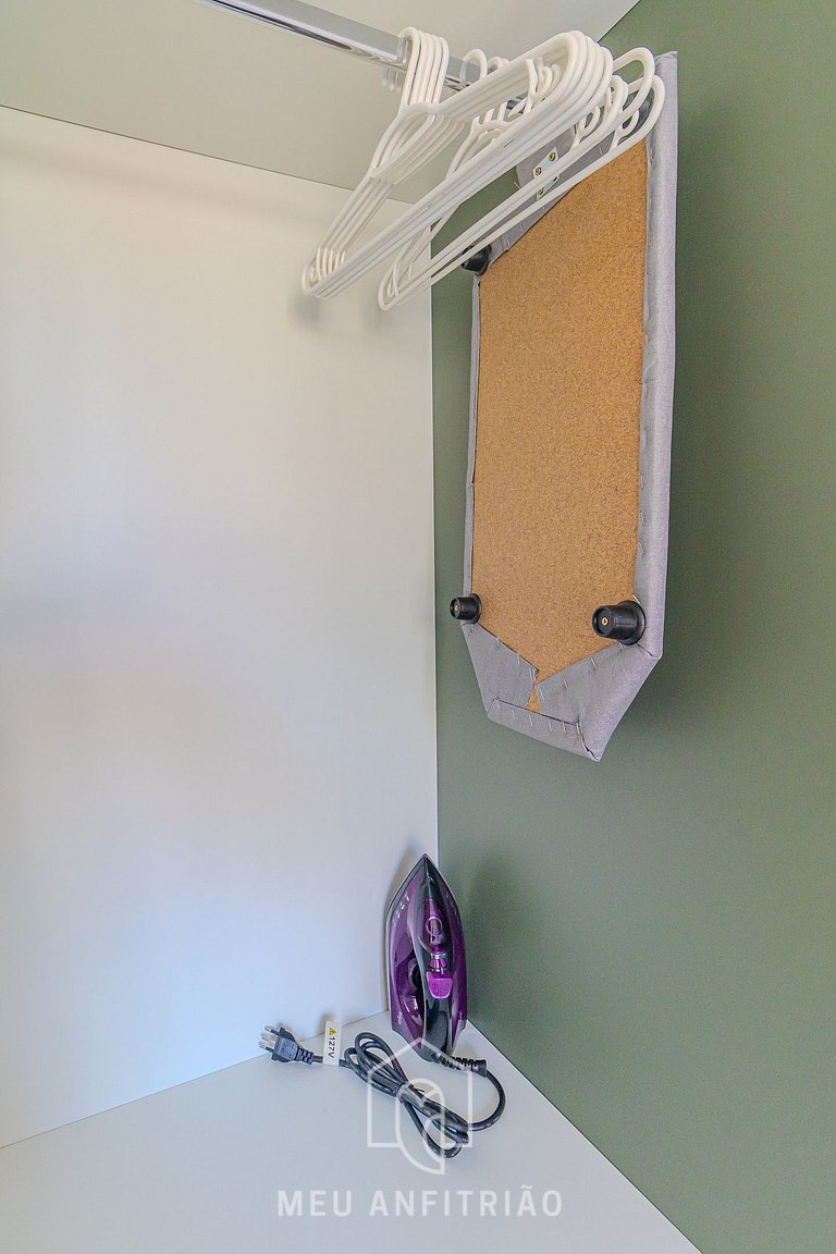 Studio for 2, balcony, leisure 200m from subway