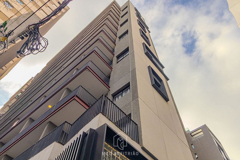 Studio for 2, balcony, leisure 200m from subway