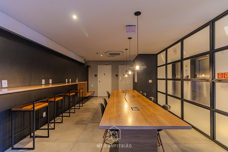 Studio for 2, balcony, leisure 200m from subway