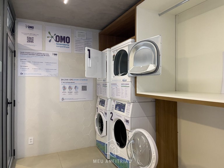 Varanda e lazer completo a 1km do Allianz Parque