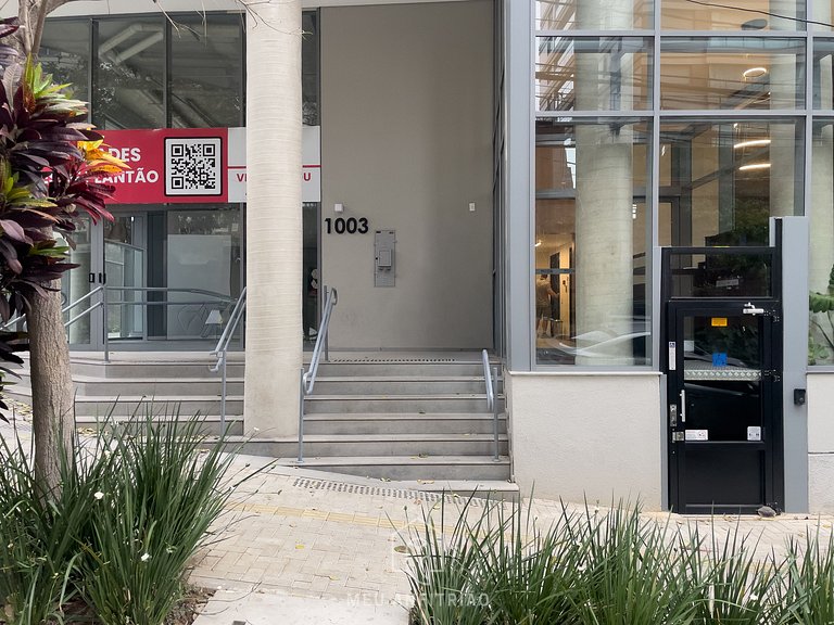 Balcony & complete leisure 1km from Allianz Parque