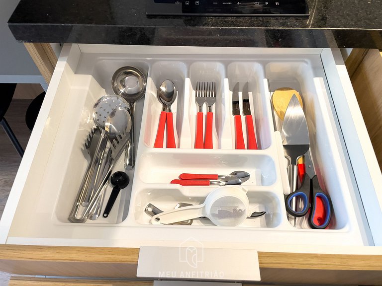 2 pessoas | Varanda | Piscina | 1km do Allianz