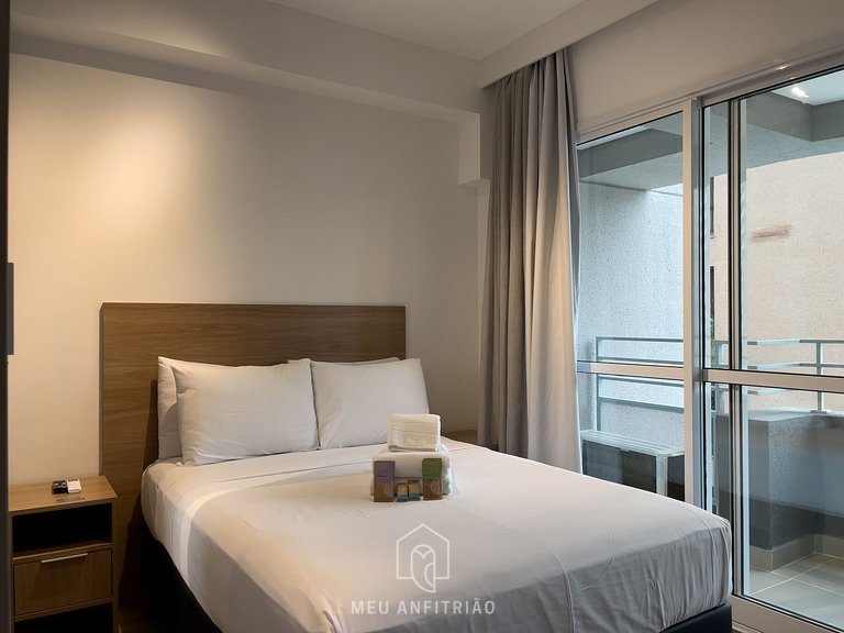 2 people | Balcony | Pool | 1km from Allianz