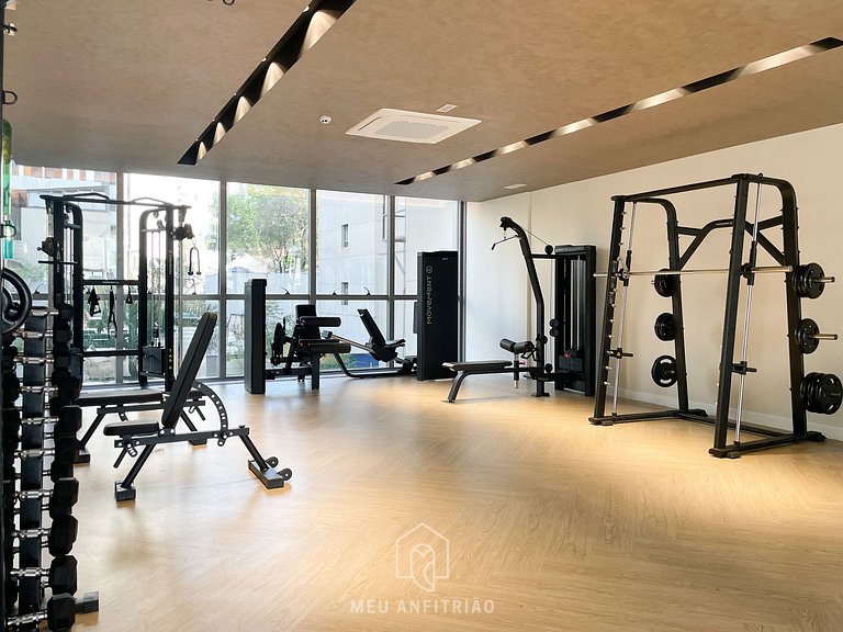 Studio p/2, piscina, academia a 500m do metrô
