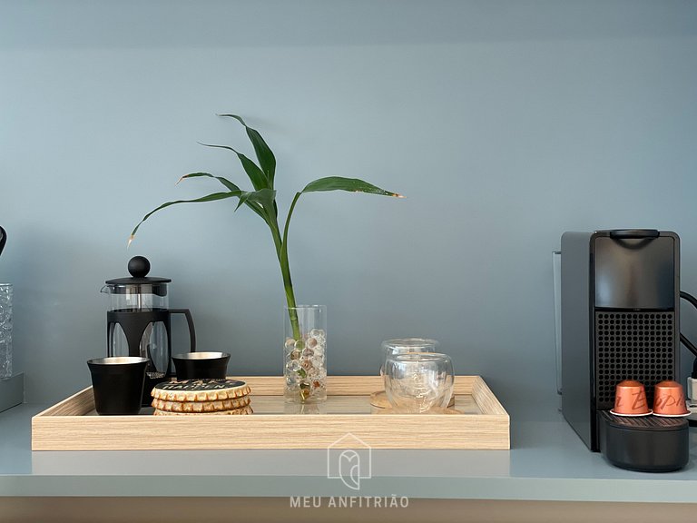 Studio p/2, piscina, academia a 500m do metrô