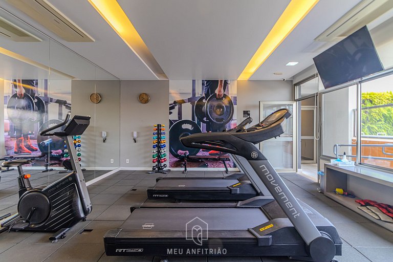 Studio for 2, balcony 400m of Vila Madalena subway